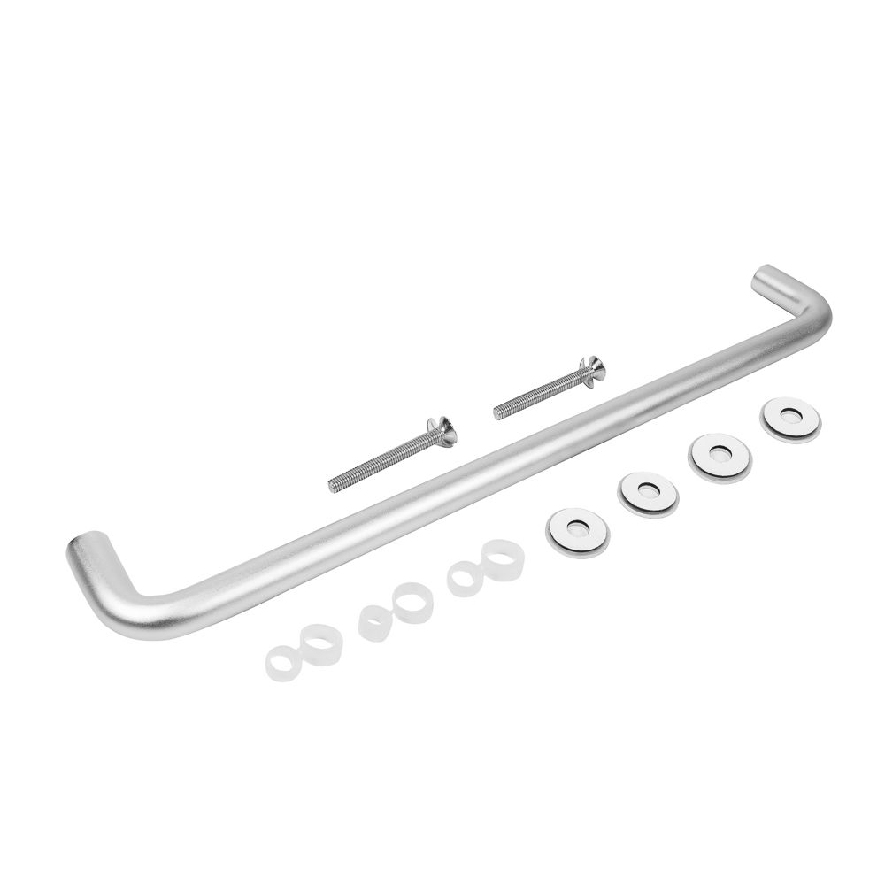 Anodised Aluminium Double (Back to Back) 'D' Pull Handle Kit 425mm