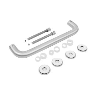 Anodised Aluminium Double (Back to Back) 'D' Pull Handle Kit @ 225mm Centres