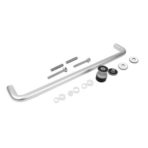 Anodised Aluminium Single 'D' Pull Handle Kit @ 425mm Centres