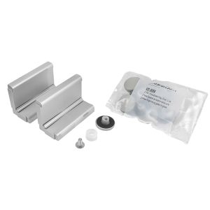 Aluminium Angle Brackets - Glass to Glass (Pack of Two)