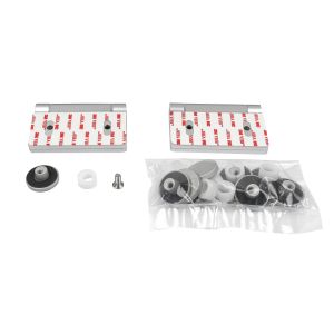 Aluminium Hinges - Door to Pilaster (Pack of Two)